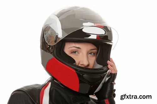 Collection of people in motorcycle helmets 25 HQ Jpeg