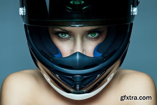 Collection of people in motorcycle helmets 25 HQ Jpeg