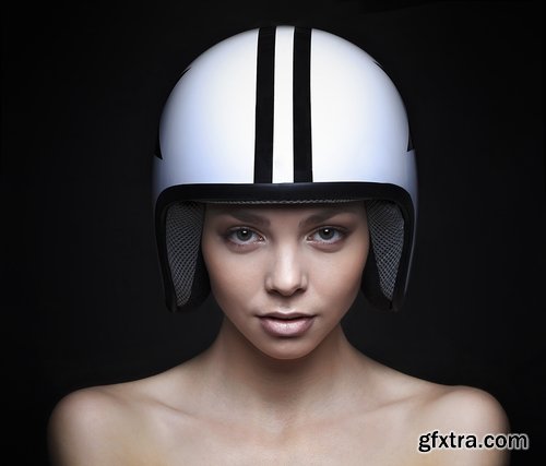 Collection of people in motorcycle helmets 25 HQ Jpeg