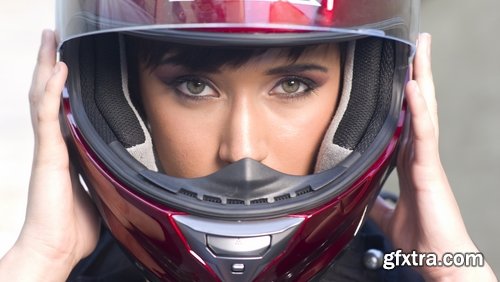 Collection of people in motorcycle helmets 25 HQ Jpeg