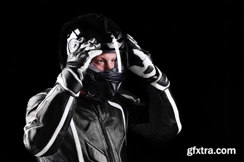 Collection of people in motorcycle helmets 25 HQ Jpeg