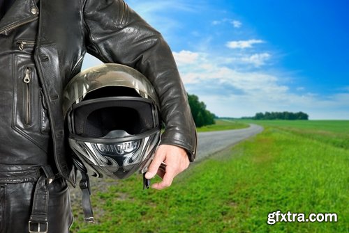 Collection of people in motorcycle helmets 25 HQ Jpeg