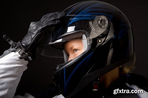 Collection of people in motorcycle helmets 25 HQ Jpeg