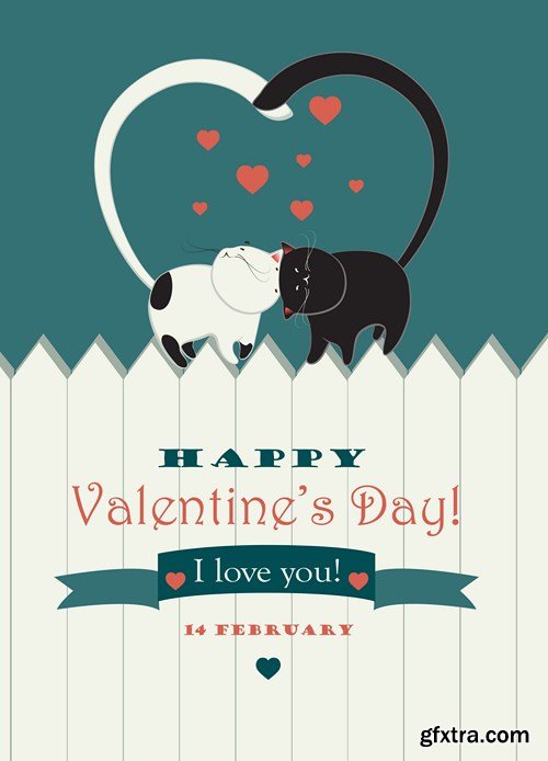 St. Valentine's Day Vector Set, 25xEPS