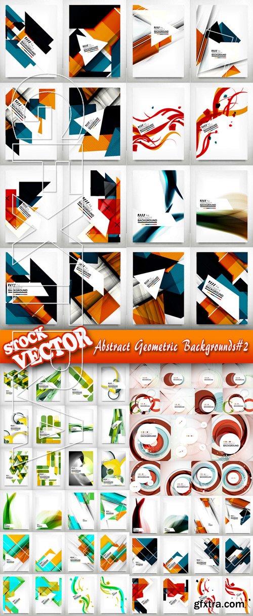 Stock Vector - Abstract Geometric Backgrounds#2