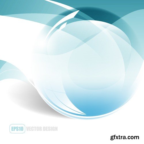 Glossy Vector Backgrounds - 25x EPS