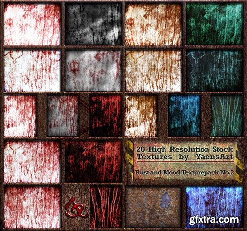 Rust Blood Textures