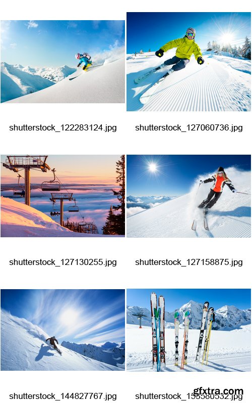 Amazing SS - Skiing and Ski Equipments, 25xJPGs