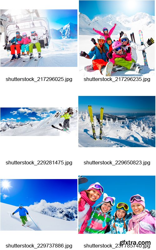 Amazing SS - Skiing and Ski Equipments, 25xJPGs