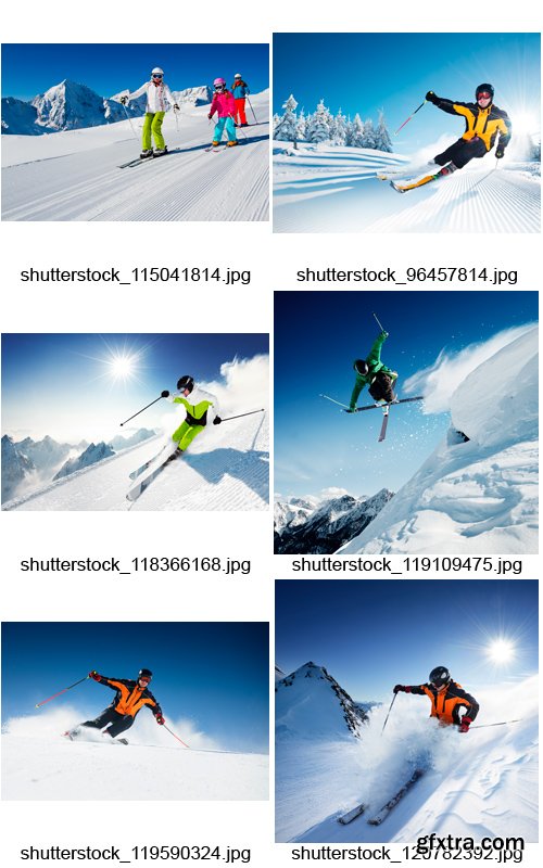 Amazing SS - Skiing and Ski Equipments, 25xJPGs