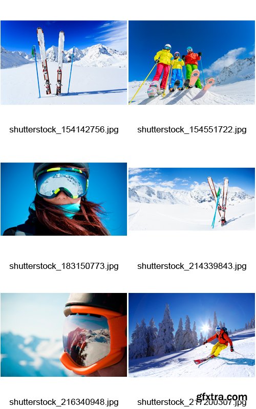 Amazing SS - Skiing and Ski Equipments, 25xJPGs