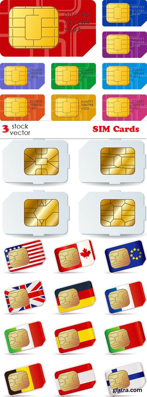 Vectors - SIM Cards