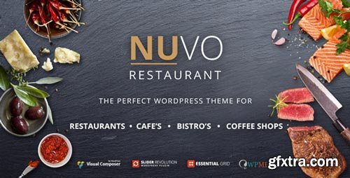 NUVO - Restaurant, Cafe & Bistro Wordpress Theme v2.5