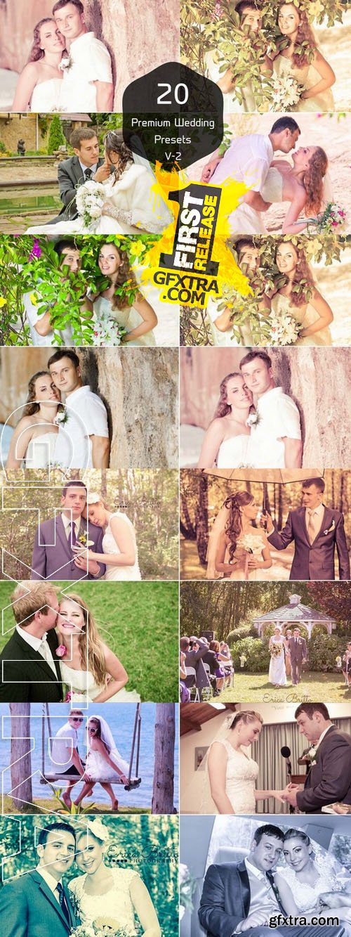 20 Wedding Photography Lightroom V-2 - CM 44582