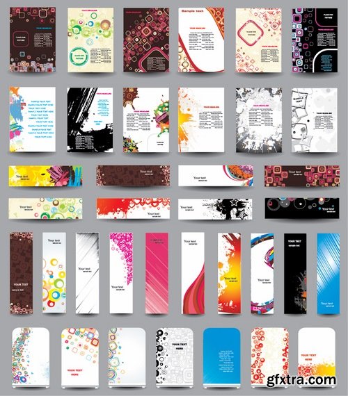 Collection of different flyers #7-25 Eps