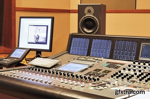 Collection of recording studios 25 HQ Jpeg