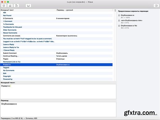 Poedit Pro 1.7.3 (Mac OS X)