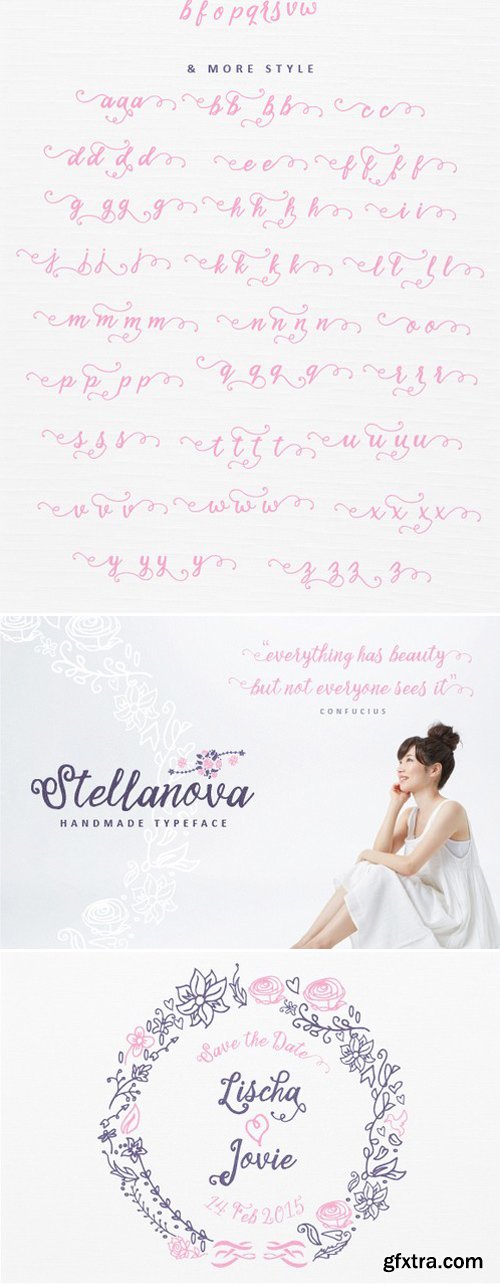 CM - Stellanova Typeface (25% Off)