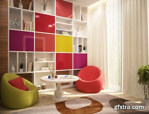 Modern Interior Design Collection 2, 25xUHQ JPEG