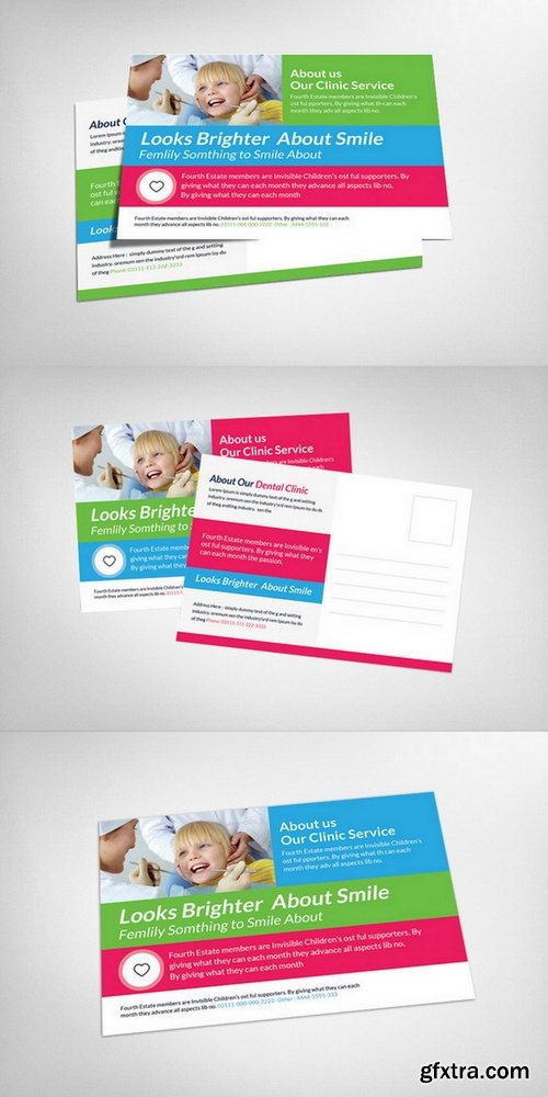 Dental Postcard Template - CM 147253