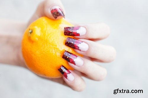 Collection of creative female manicure #2-25 UHQ Jpeg