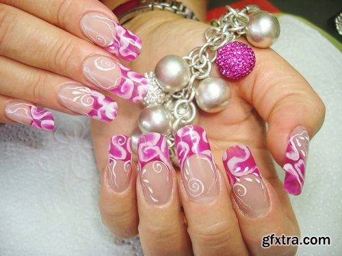 Collection of creative female manicure #2-25 UHQ Jpeg