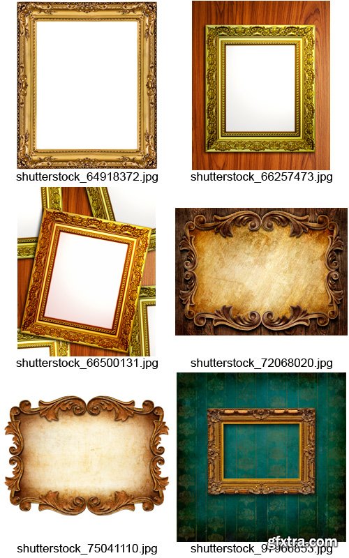 Amazing SS - Vintage Ornate Frames, 25xJPGs