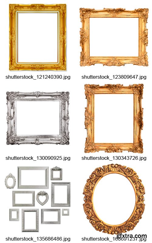 Amazing SS - Vintage Ornate Frames, 25xJPGs