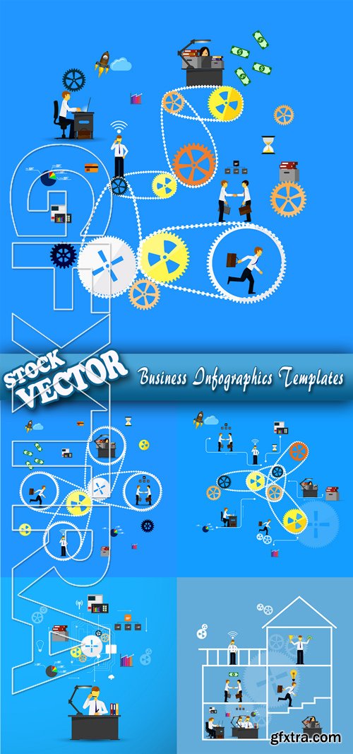 Stock Vector - Business Infographics Templates