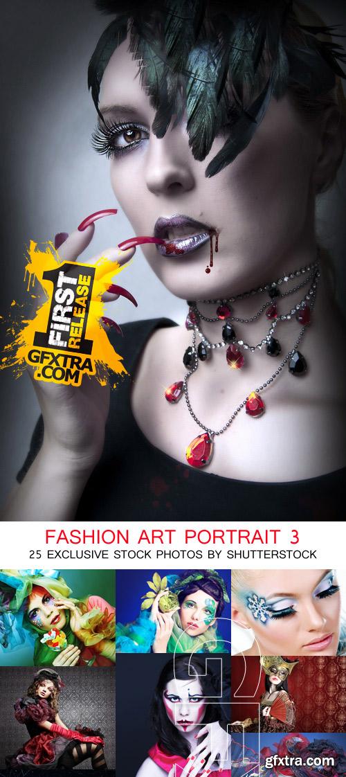 Fashion Art Portraits 3, 25xJPG