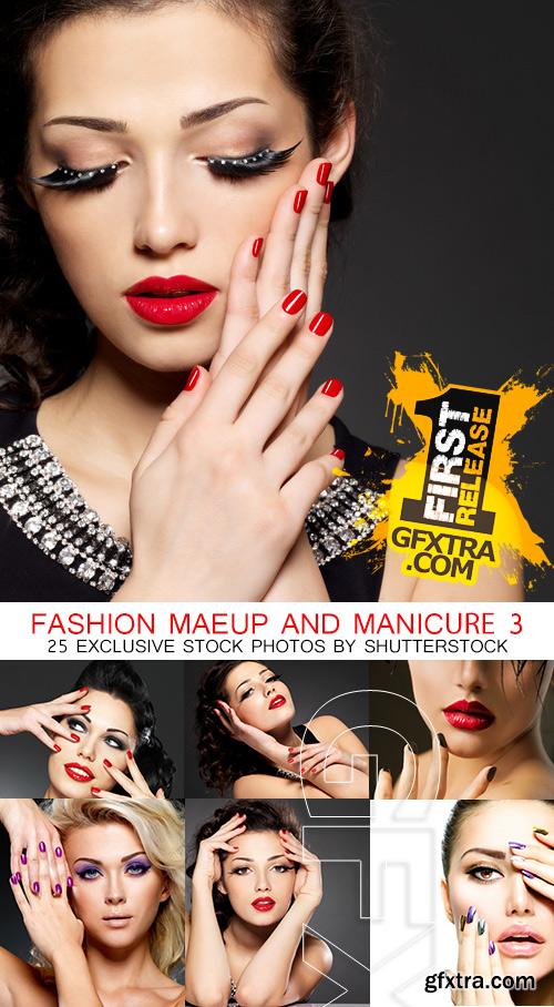 Fashion Makeup and Manicure 3, 25xJPG