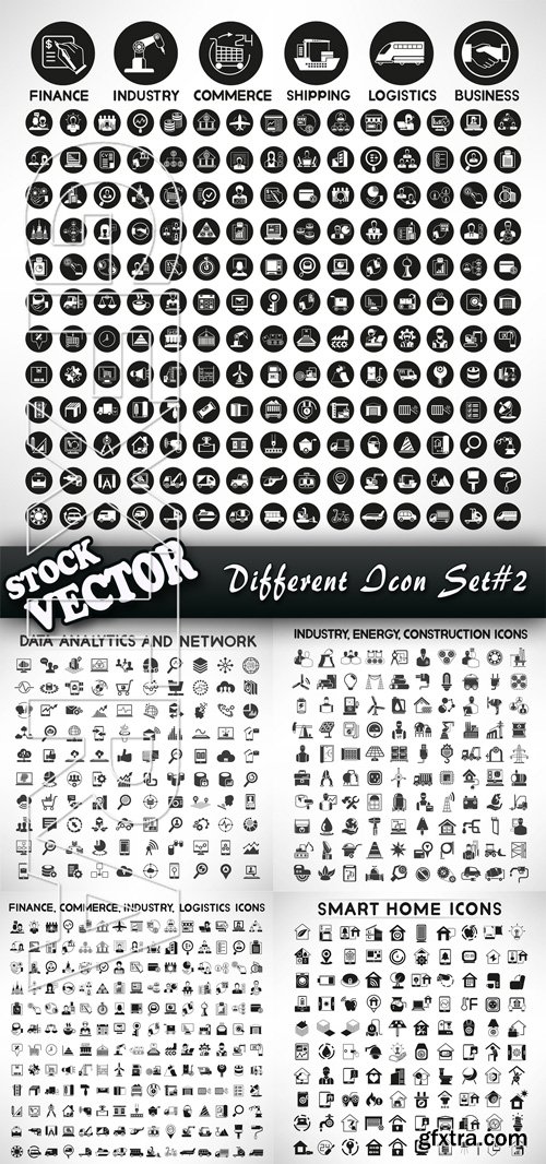 Stock Vector - Different Icon Set#2