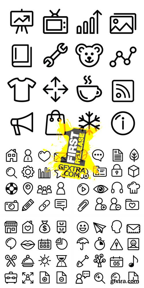 Vector - Line Icons Set 2
