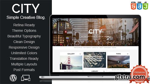 Mojo-Themes - City v1.0 - Retina Responsive Creative Blog WordPress Theme