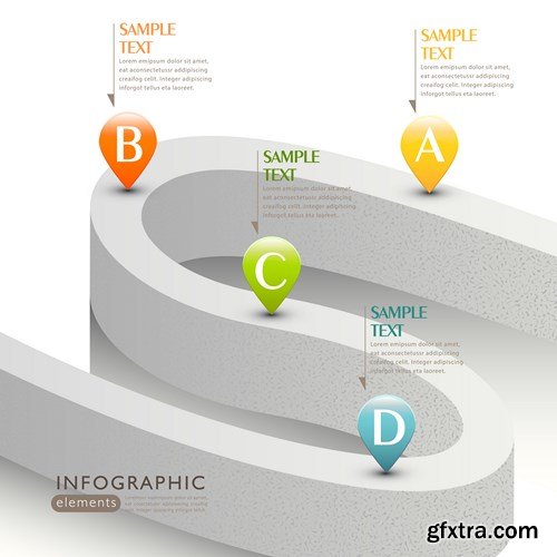 Infographics Design Elements 11, 25xEPS