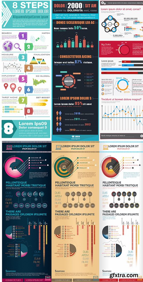 The Infographic Super Bundle 105 Awesome Templates