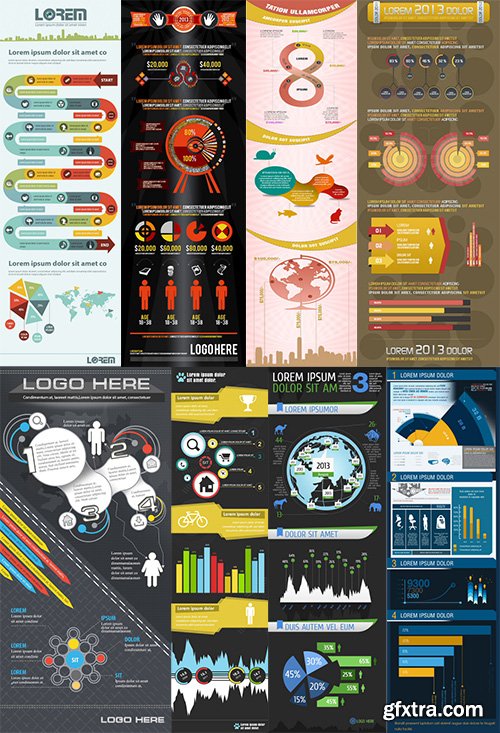 The Infographic Super Bundle 105 Awesome Templates