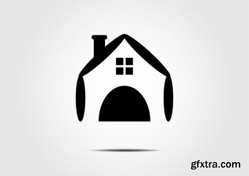 Real Estate Vector Logo Design Template