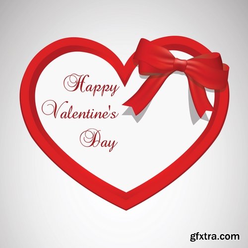 Collection flyers Happy Valentine\'s Day #6-25 Eps