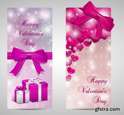 Collection flyers Happy Valentine\'s Day #6-25 Eps