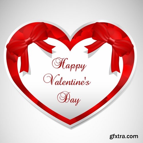 Collection flyers Happy Valentine\'s Day #6-25 Eps