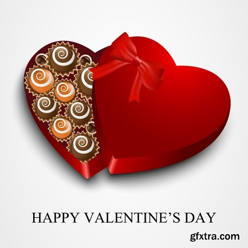 Collection flyers Happy Valentine\'s Day #6-25 Eps