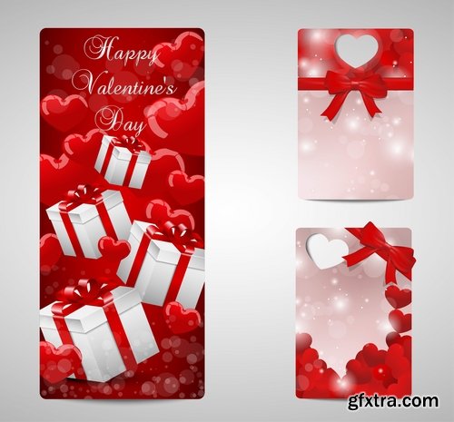 Collection flyers Happy Valentine\'s Day #6-25 Eps