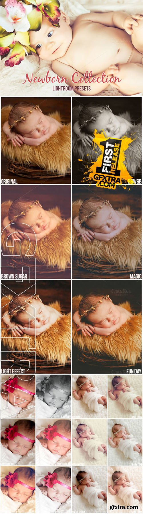 Newborn Baby Lightroom Presets - CM 143740