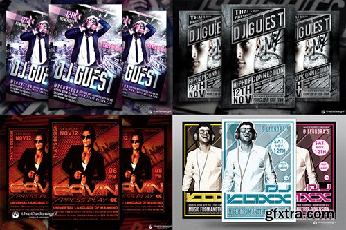 15 Special DJ Flyer Bundle + Bonus