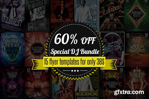 15 Special DJ Flyer Bundle + Bonus