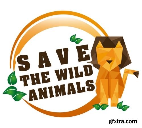 Vector - Save the Animals Design