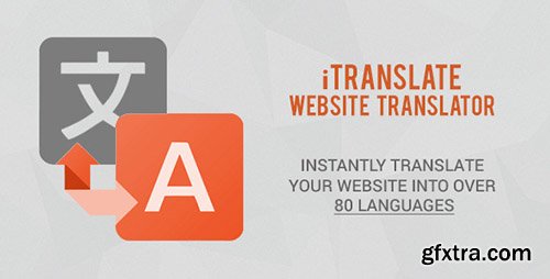 CodeCanyon - iTranslate v1.2 - Website Translator