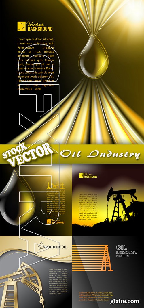 Stock Vector - Oil Industry