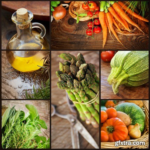 Stock Photo - Organic Food Concept, 25JPG